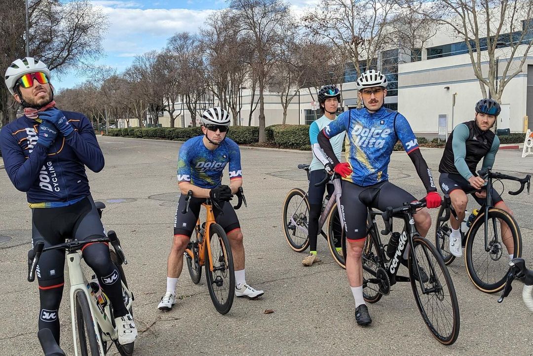 Dolce Vita Cycling starting off the year with a couple of nice podium results! Our very newest DVC stud @zcutty__ grabbing 🥈in the @grasshopperadventureseries Low Gap (19y-29y) race!  Then we had Gabe holding it down at the Cal Aggie Criterium, bringing home another 🥈in the 35+ 123 race! Finally, another group of newly minted DVC boys getting their racing on at @velopromo ‘s Early Bird series. We’ll surely see these guys mean-mugging and smiling on a podium near you soon! Let’s go Dolce!

@sportful @sfitalianathleticclub @equatorcoffees @poggio_labs @achieveptc @tripsforkidsmarin @sage.realestategroup @marinservicecourse @jkbrkb  #onewealthadvisors