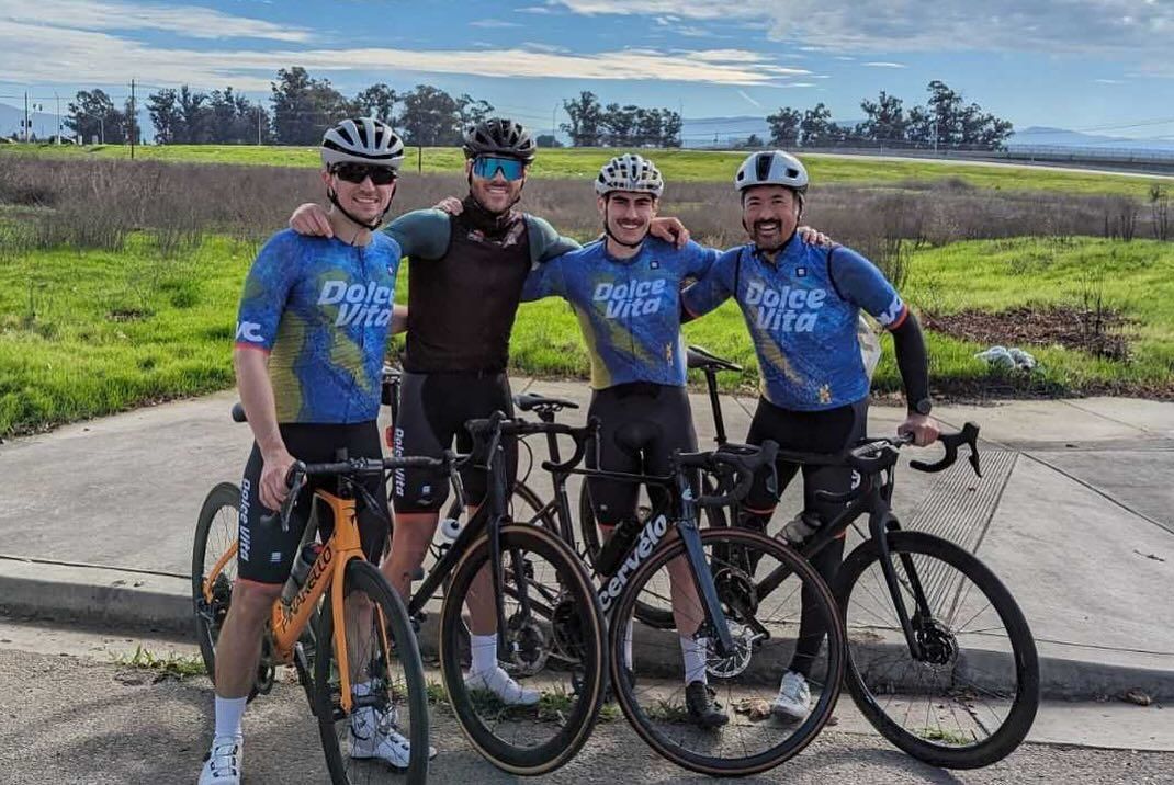 Dolce Vita Cycling starting off the year with a couple of nice podium results! Our very newest DVC stud @zcutty__ grabbing 🥈in the @grasshopperadventureseries Low Gap (19y-29y) race!  Then we had Gabe holding it down at the Cal Aggie Criterium, bringing home another 🥈in the 35+ 123 race! Finally, another group of newly minted DVC boys getting their racing on at @velopromo ‘s Early Bird series. We’ll surely see these guys mean-mugging and smiling on a podium near you soon! Let’s go Dolce!

@sportful @sfitalianathleticclub @equatorcoffees @poggio_labs @achieveptc @tripsforkidsmarin @sage.realestategroup @marinservicecourse @jkbrkb  #onewealthadvisors