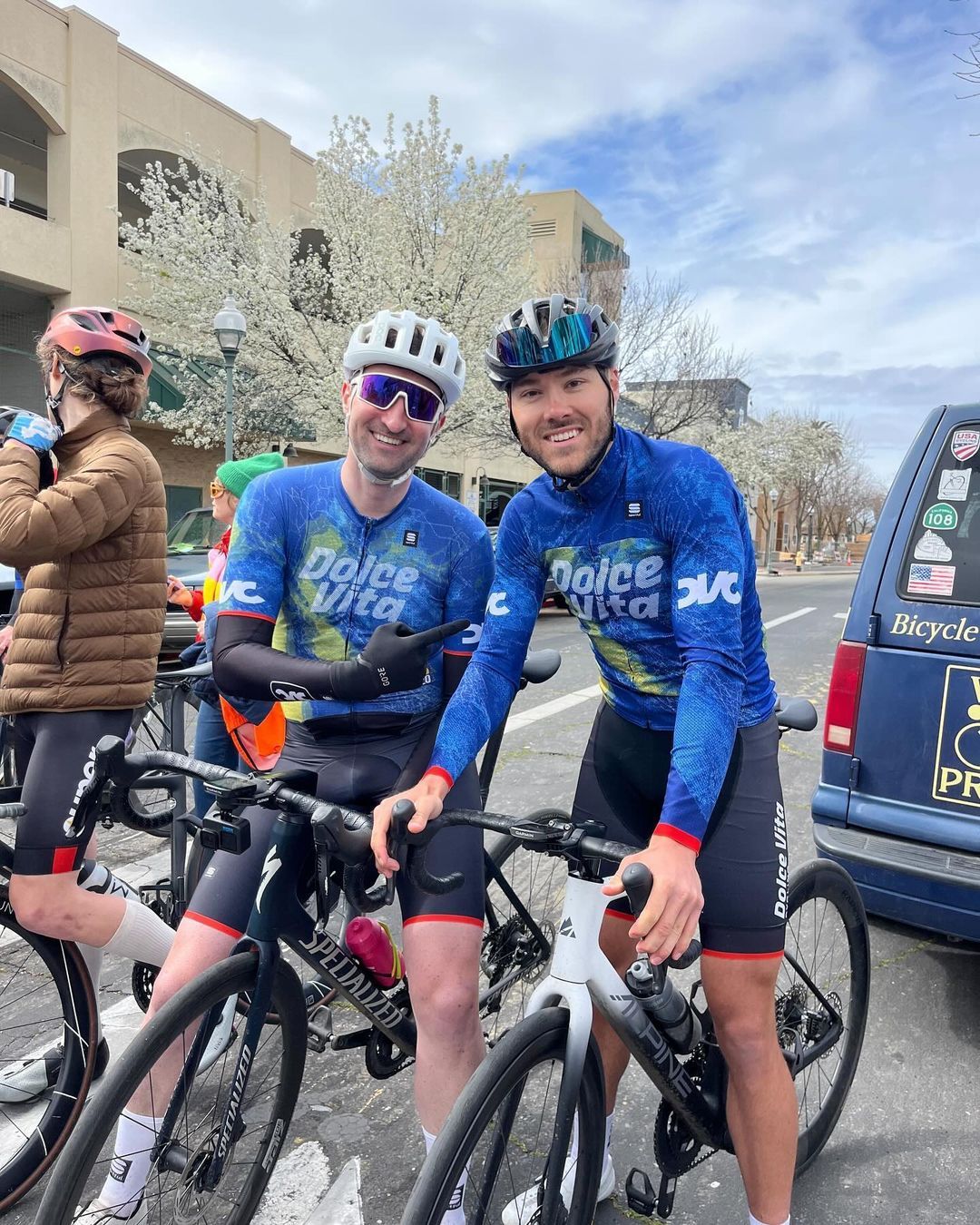 After a bit of frustration from a cancelled Snelling road race (thank you @velopromo and @bike_curious for thinking safety first!), the boys lined up for the #mercedcriterium.  While it didn’t go our way for the group of hitters we have lining up for our Cat 4 squad, we know there are good things to come! In the 35+123 race, our DVC diesel engine @jyangsta showed that he’s brought the huge gains in fitness across to the 2024 season, nailing 🥇in a field with some of the strongest masters racers in the #ncnca ! Congrats James, and to the rest of the squad for flying the colors! On to the next race!

@sportful @sfitalianathleticclub @equatorcoffees @poggio_labs @achieveptc @tripsforkidsmarin @sage.realestategroup @marinservicecourse @jkbrkb  #onewealthadvisors