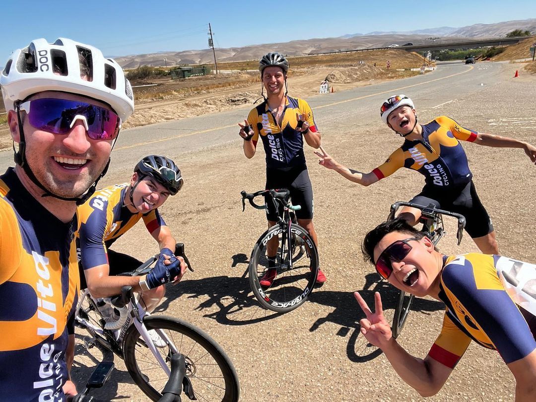 We had a double header this weekend with two great races, San Ardo & UCSC in Santa Cruz. 

We’re even more stoked for @velopromo’s Dunnigan Hills next weekend. 

Dolce Vita will be out in numbers to volunteer and share the good vibes — it’s going to be 🔥