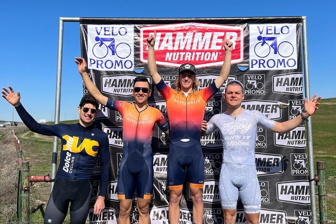 A full long weekend of racing to really get the season going, and more Dolce Vita podiums! The weekend started off with the Cantua Creek Road Race, with @seanbra picking up 🥈in the 35+ 3/4 field, and Gabe picking up 4th and a podium spot in the Elite 3 field. The DVC boys rounded out 3 days of racing at the Cherry Pie Criterium, with @freeframed earning a hard fought 🥉in a huge Elite 4 field, and our man who’s on a mission this season, @jyangsta nearly holding off the field on a race-long solo breakaway for an amazing 🥈in the Elite 3 race. 

Next up - “opening weekend” and the Snelling Road Race! 🌧️🥶

@sportful @sfitalianathleticclub @equatorcoffees @achieveptc @tripsforkidsmarin @sage.realestategroup @marinservicecourse @jkbrkb #themenkegeoup #onewealthadvisors @gelvio_us