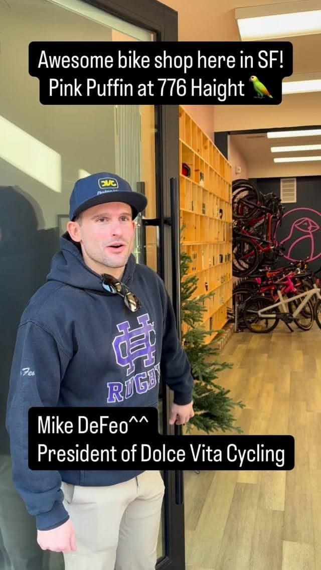 Looking for a bike shop to provide high class service without the high class snobbery? Check out @pinkpuffinbicycles, located at 776 Haight right on The Wiggle here in San Francisco. Philip and Nick bring decades of bike mechanics experience and consistently do great work on our team's bikes. Truly blessed to have such a great shop in such a convenient location. #cycling #bikeshop #bayareacycling