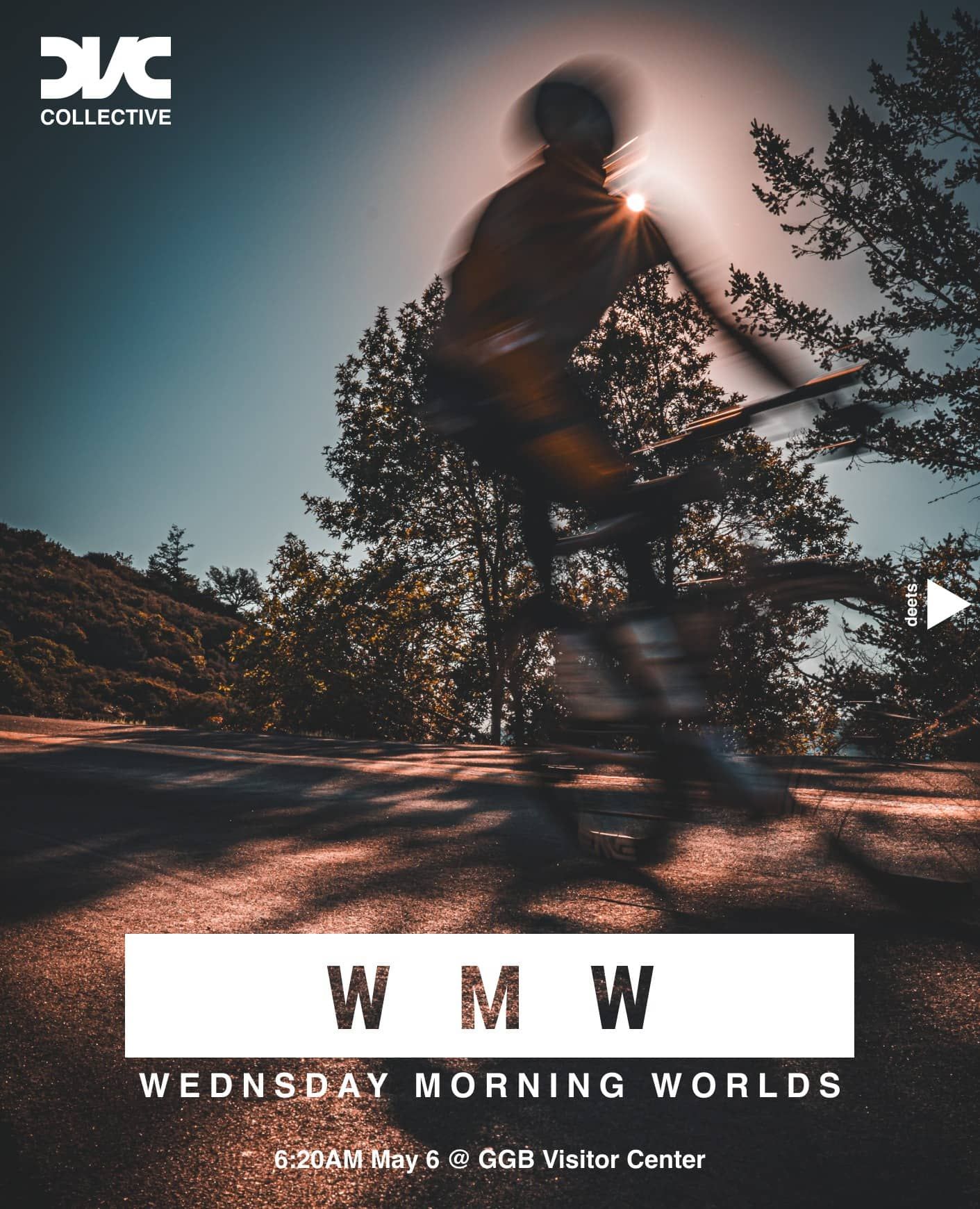🌶️ Add some mid-week spice with Wednesday Morning Worlds. Race pace to 4 Corners, regroup, ride together back to the city. Details on Strava, link in bio.